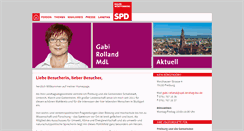 Desktop Screenshot of gabi-rolland.de